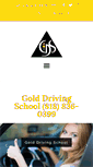 Mobile Screenshot of golddrivingschool.com